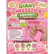 Oyuncak Sahili Butter Squishy Strawberry Çilek Gerçek Kokulu Slow Rising 1 Adet Tereyağı Sukuşi Yavaş Yükselir Viral Tereyağ Skuşi Yeni Trend Pembe