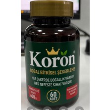 Koron Doğal Bitkisel Enerji Şekeri 60 Adet'li Şişe