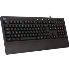 TeknoKapsül Logitech G G213 Rgb Kablolu Oyuncu Klavyesi, Lıghtsync Teknolojisi, Sıvı Dökülmesine Dayanıklı, Özel Medya Denetimleri, Türkçe Q Klavye, Siyah