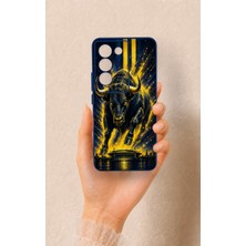 Vip Case Vivo V30 Lite Uyumlu Kadiköy Boğası Desenli Silikon Kılıf