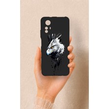 Vip Case Redmi Note 12S Uyumlu Bald Eagle Desenli Silikon Kılıf