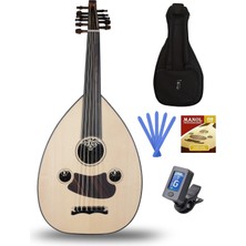 İstanbul Müzik Tedarik Maun Tekne Ud Seti El Yapımı Geleneksel Ses Kalitesi