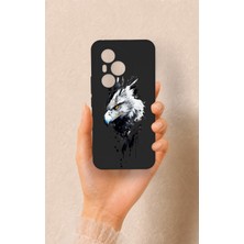 Vip Case Honor 400 Pro Uyumlu Bald Eagle Desenli Silikon Kılıf