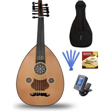 İstanbul Müzik Tedarik Profesyonel Ceviz Tekne Ladin Kapak Ud