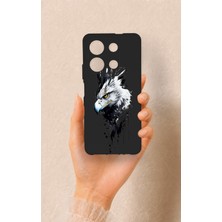Vip Case Infinix Note 30 Uyumlu Bald Eagle Desenli Silikon Kılıf