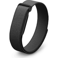 AktarMobile Google Fitbit Air uyumlu Kumaş Hasır Örgülü Kordon Spor Loop Kayış Bileklik Cırt Cırtlı Velcro