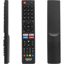 Parmis Changhong Uyumlu U50H7N RM-L1718 Netflix Youtube Prime Video Google Play Tuşlu Universal Lcd-Led Tv Kumandası