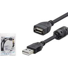 Renas Store USB Uzatma Kablosu 1.5 M - Si̇yah  HDX7533