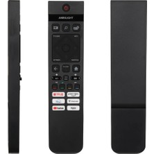 Parmis Philips Uyumlu 85PUS8510 Ambilight Netflix Prime Video Youtube Tuşlu Lcd-Led Tv Kumandası