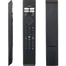 Parmis Philips Uyumlu 65OLED856/12 Ph-V4 Netflix Rakuten Tv Prime Video Tuşlu Lcd-Led Tv Kumandası