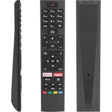 Parmis Toshiba Uyumlu 55UA3A63DG Netflix Youtube Tuşlu Lcd-Led Tv Kumandası