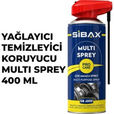 Sibax SB4000 Multi Sprey Oto 400 ml Çok Amaçlı Bakım Spreyi (Kurt Başlı)