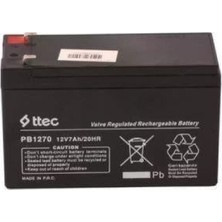 Mervesan Mrw-12/7 12 Volt 7AH Kuru Bakımsız Akü