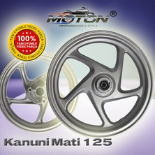 Moton Kanuni Mati 125 Ön Jant (12 Inç) – Gri
