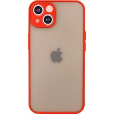 Kmrsfres Newface Iphone 14 Kılıf Montreal Silikon Kapak - Kırmızı