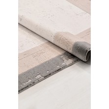 Anatolia Anatolıa Halı Lena -Ekru / Gri / Pudra -Oturma Odası, Salon-Kolay Temizlenebilir