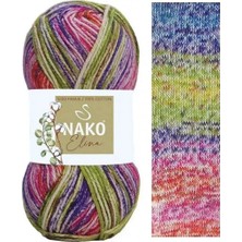 Nako Elına %100 Cotton Örgü Ipi 32845 / 5 Adet