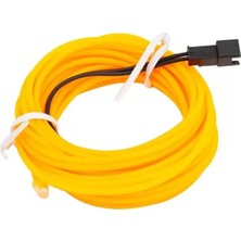 Aslanoğlu Store Powermaster 5 Metre 5 Volt USB Adaptörlü Neon Sarı Ip Aydınlatma PM-6081
