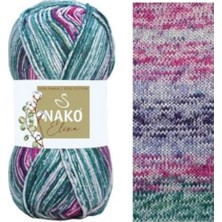 Nako Elına %100 Cotton Örgü Ipi 32788 / 5 Adet