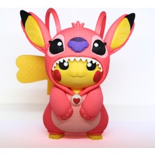 Feoline Pikachu Kostümlü Sevimli Figür – Koleksiyonluk Anime Figürü Masaüstü Dekor ve Hediyelik