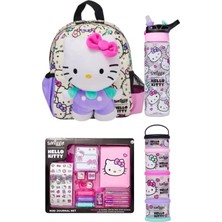 Smiggle Hellokity Çıkarılabilir Peluşlu Kreş Boy Çanta Set