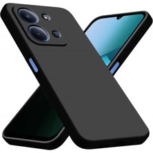 Renas Store Mey Ithalat®   Redmi 15C 4g Nano Içi Kadife Silikon - Siyah