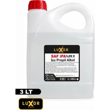 Luxor Kimya %99.9 Saf Ipa Izo Propil Temizleyici  3 Lt