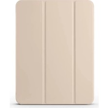 Aslanoğlu Store Newface Apple Ipad Pro 11 (2024) Kılıf Tablet Smart Kılıf - Gold