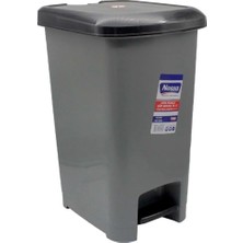 St. Morritz Dikbaş Plastik Pedallı Çöp Kovası 20 Litre