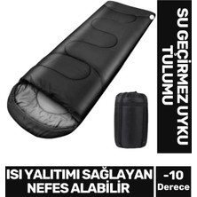 St. Morritz #çadıruykutulumu Isı Yalıtımlı Çift Kaplama Nefes Alan Su Geçirmez Kamp Çadır Uyku Tulumu -10 Derece
