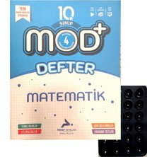 Paraf Yayınları Mod 10.sınıf Matematik Defter Kitap-Vantuz Hediye-
