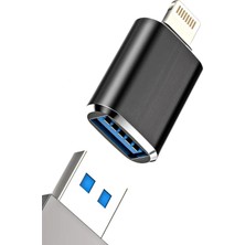 Hype Store Lightning Erkek, USB Dişi Otg Adaptör, 14 13 12 11 Pro Xr x Xs Se 7 8 Artı iPad I