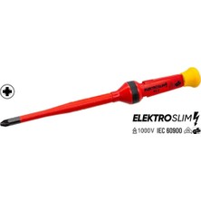 St. Morritz 1000V Elektro Slim Yıldız Uçlu Tornavida Pz2 6X100 mm