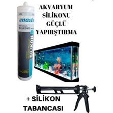 Kl Home SET = Profesyonel Kalite Akvaryum ve Duşakabin Silikon Küf Mantar Etkili +Silikon Tabanca DAHİL