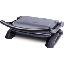 St. Morritz T28E Tostadoy Granit 1800W Izgara ve Tost Makinesi Antrasit