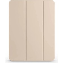 Aslanoğlu Store Apple iPad Pro 11 (2024) Kılıf Tablet Smart Kılıf - Gold