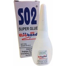 Aslanoğlu Store Elsabond S02 Japon Yapıştırıcısı 20GR