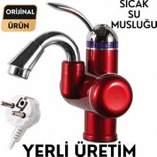 Sıcak Musluk Asg-3k Kırmızı