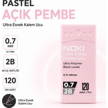 Noki 0.7 mm 2b Versatil Kalem Ucu 120 Adet Neon & Pastel Renk Seçenekli Kalem Ucu