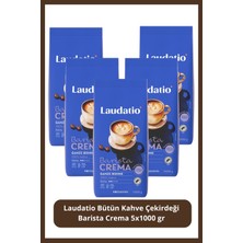 Laudatio Laudatıo Bütün Kahve Çekirdeği Barısta Crema 5X1000 gr