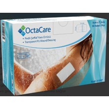 St. Morritz Octacare Şeffaf Yara Örtüsü 5 cm x 7,5 cm 50 Adet