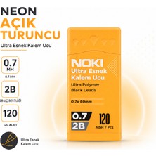 Noki 0.7 mm 2b Versatil Kalem Ucu 120 Adet Neon & Pastel Renk Seçenekli Kalem Ucu