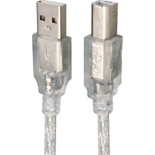 Aslanoğlu Store USB 2.0 Yazıcı Kablosu 5 Metre