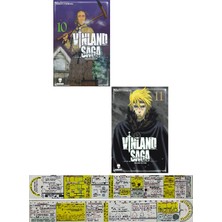 Kurukafa Yayınları Vinland Saga 10-11. Ciltler Manga Seti + Özel Cetvel
