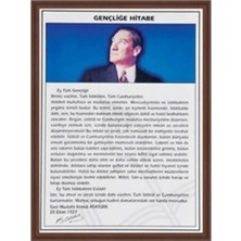 St. Morritz Gençliğe Hitabe Tablosu Ahşap Çerçeve 35X50CM