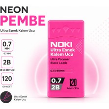 Noki 0.7 mm 2b Versatil Kalem Ucu 120 Adet Neon & Pastel Renk Seçenekli Kalem Ucu