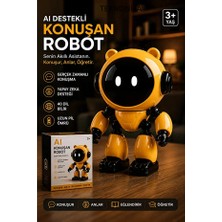 Teknonisa Yeni Nesil Yapay Zeka Robot Oyuncak Aı Robot Oyuncak 40 Dil Sohbet Et Konuş Çocuk Oyuncağı