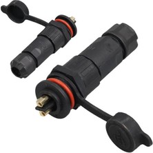 Aslanoğlu Store IC-266M 16MM Su Geçirmez Konnektör Şase Seyyar Takım 2 Pin