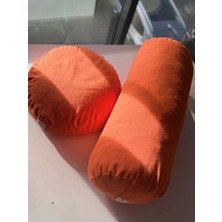 St. Morritz Zafu Meditasyon Bolster & Yoga Meditasyon Minderi Karabuğday Dolgulu