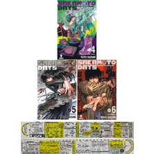 Kurukafa Yayınları Sakamoto Days 4-5-6. Ciltler Manga Seti + Özel Cetvel
